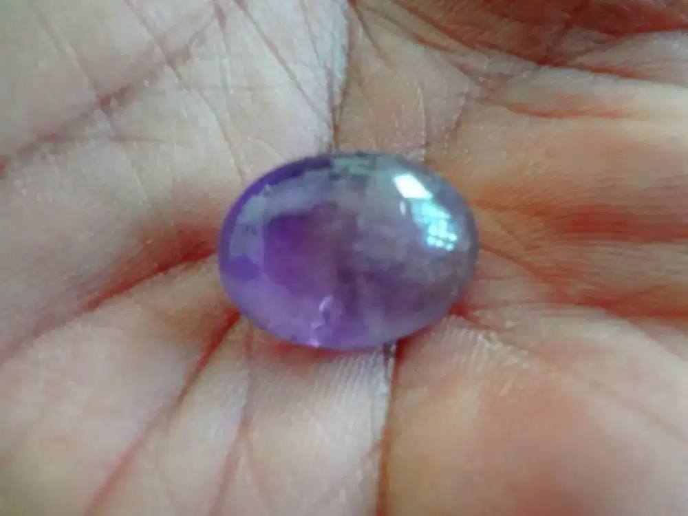 BARU KECUBUNG UNGU KRISTAL NATURAL