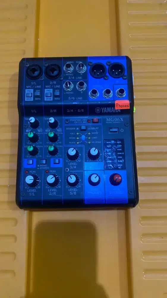 MIXER YAMAHA MG6 ORIGINAL