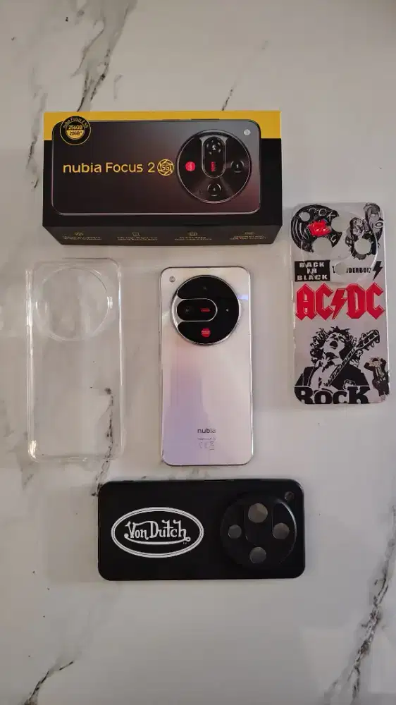 Handphone ZTE Nubia Focus 2 5G HP Fotografi Seken Rasa Baru
