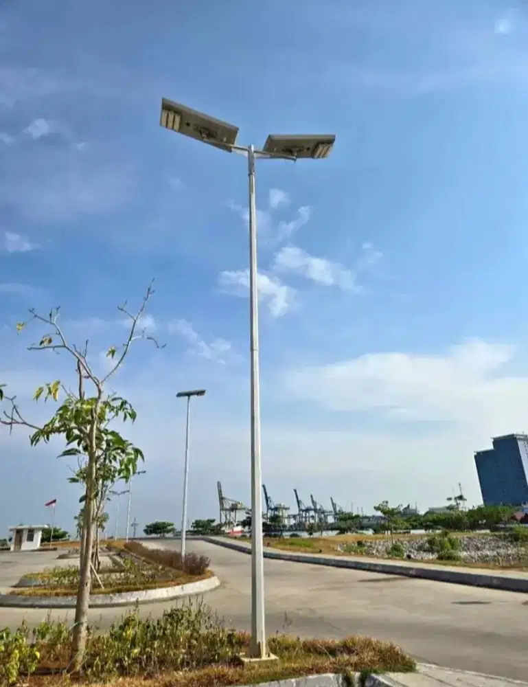 TIANG PJU GALVANIS SOLAR CELL