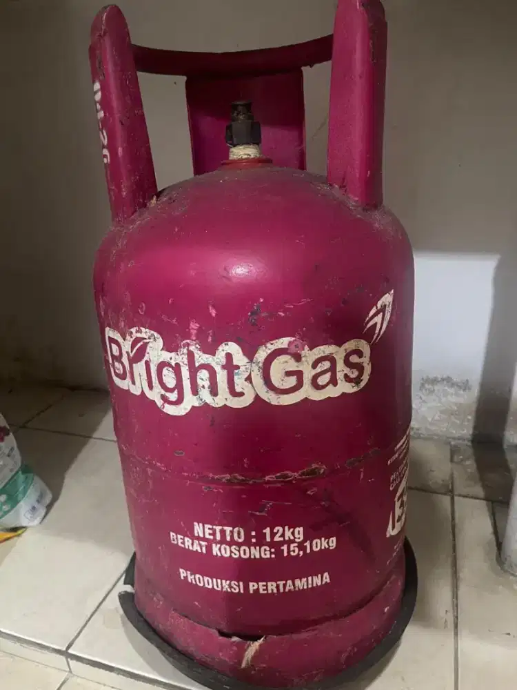Tabung gas pink 12kg kosong