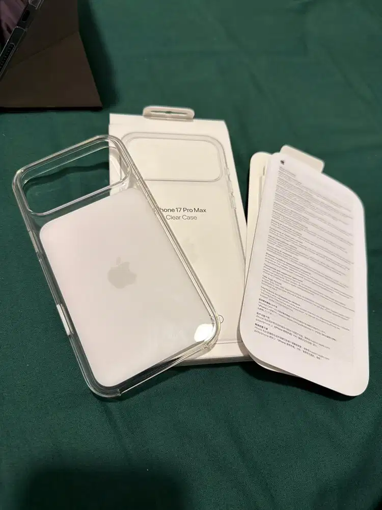 Original Apple case clear Iphone 17 Pro Max