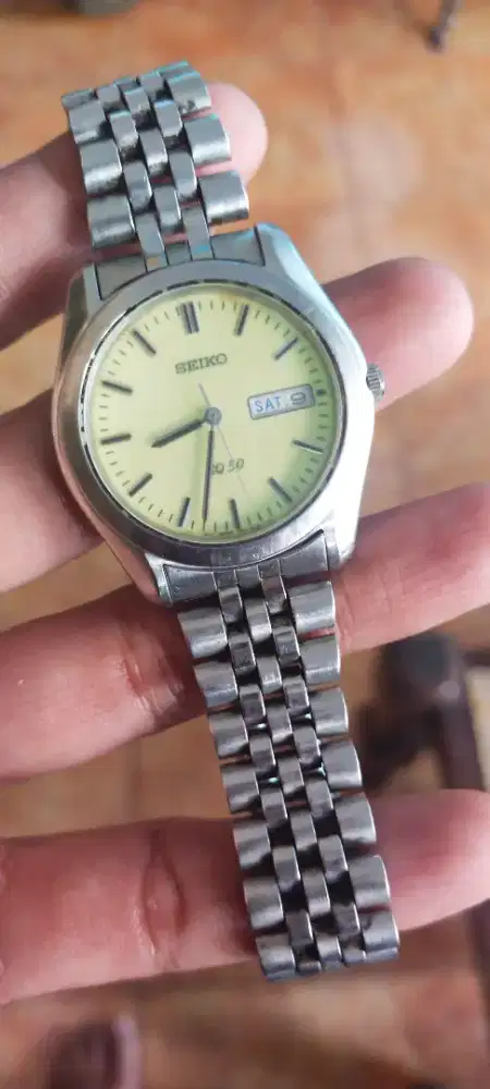 SEiko SQ 50 dial lume