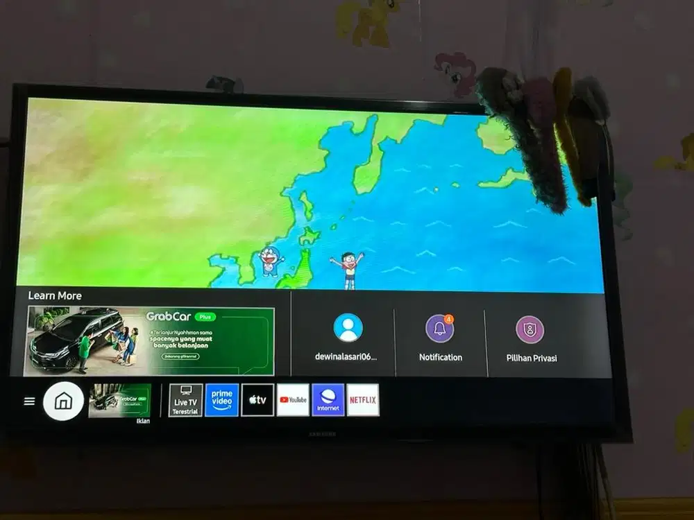 Smart TV samsung 32 inc sdh bs netflix,youtube dll