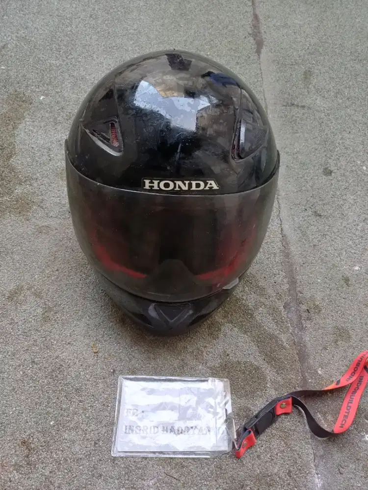 Helm Fullface Hitam Honda