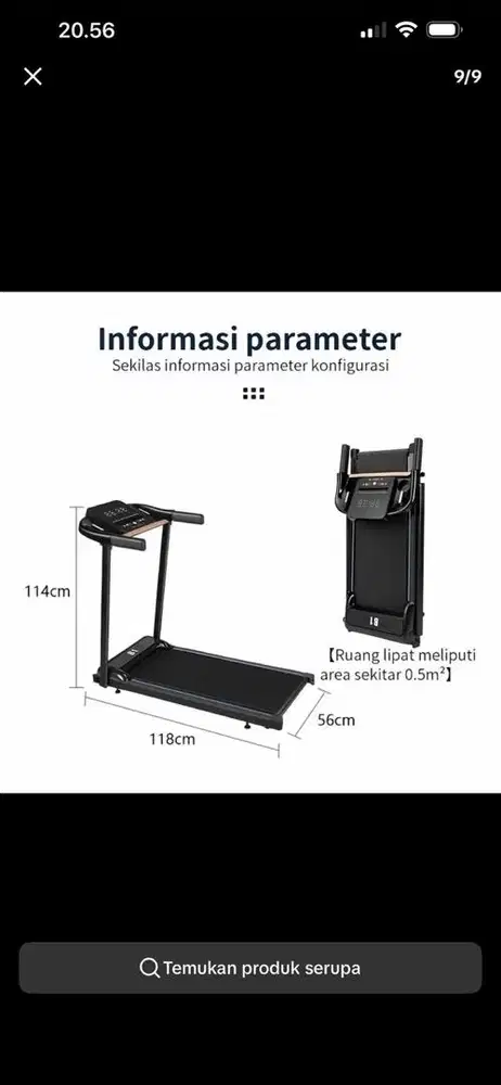 Di jual alat Treadmill