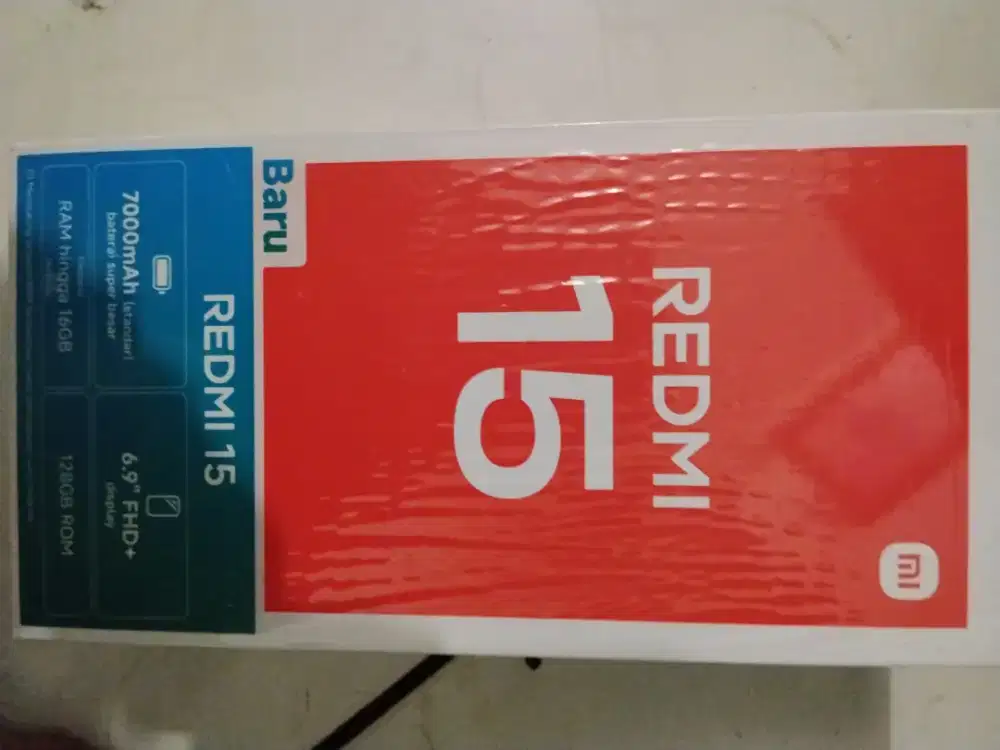 Jual cepat redmi 15