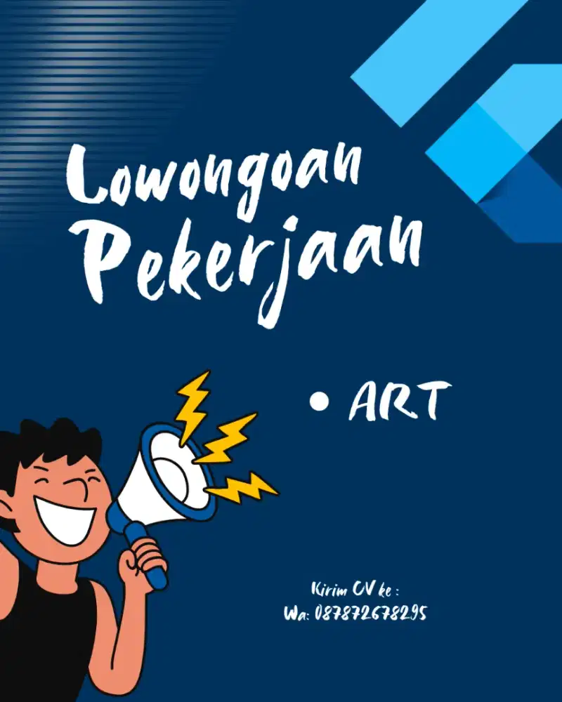 DIBUTUHKAN ART & Momong PP
