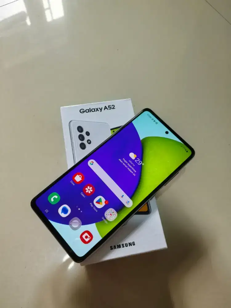 Samsung A52 256gb Resmi Indonesia Fullset