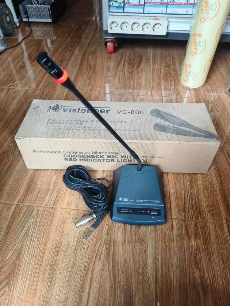 Mic goosnek Visioner VC-800 second normal. Bisa phantom power.