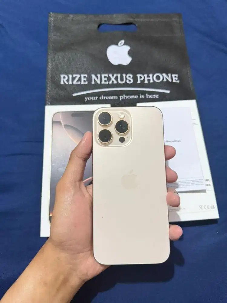 IPHONE 16 PROMAX 256GB IBOX RESMI