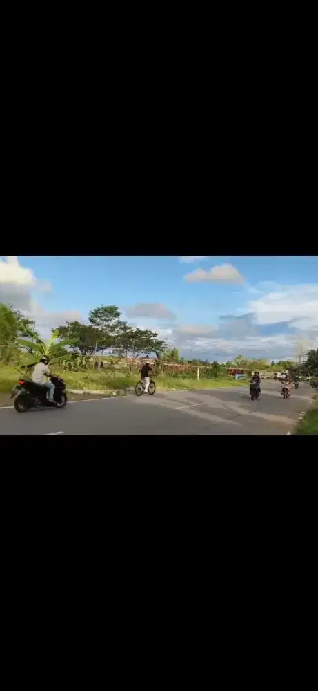 Tanah pinggir jalan parit demang perdana tembus jalan purnama