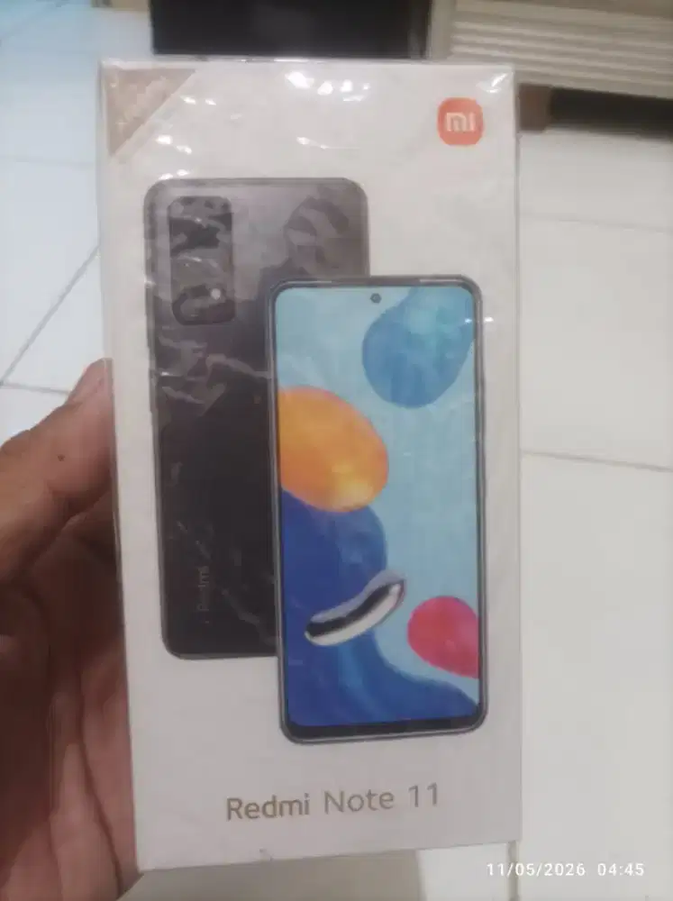 Redmi note 11 Ram 6/128 grey/hitam