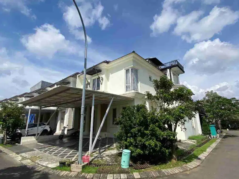 Turun Harga Termurah Rumah Luas 159 M2 Posisi Hoek Rapi Siap Huni di Cluster Alden Banjar Wijaya