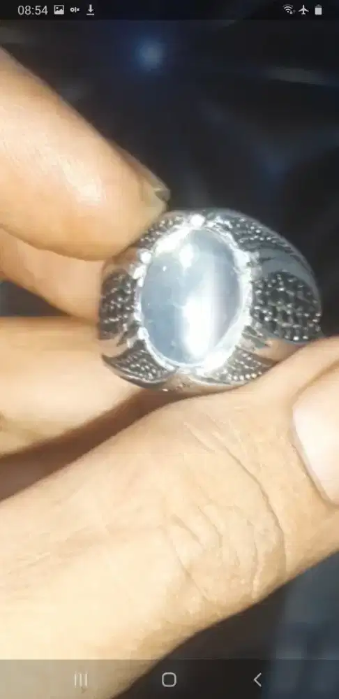 Cat eye tapak jalak moonstone srilangka