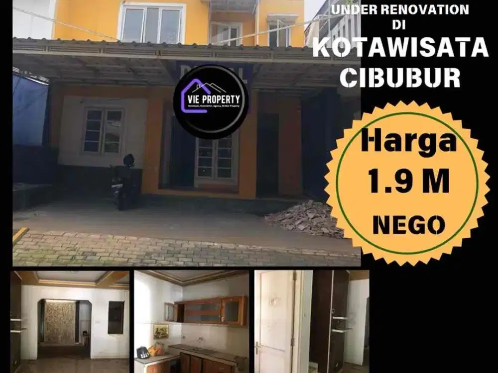 RUMAH DI JUAL DI KOTAWISATA