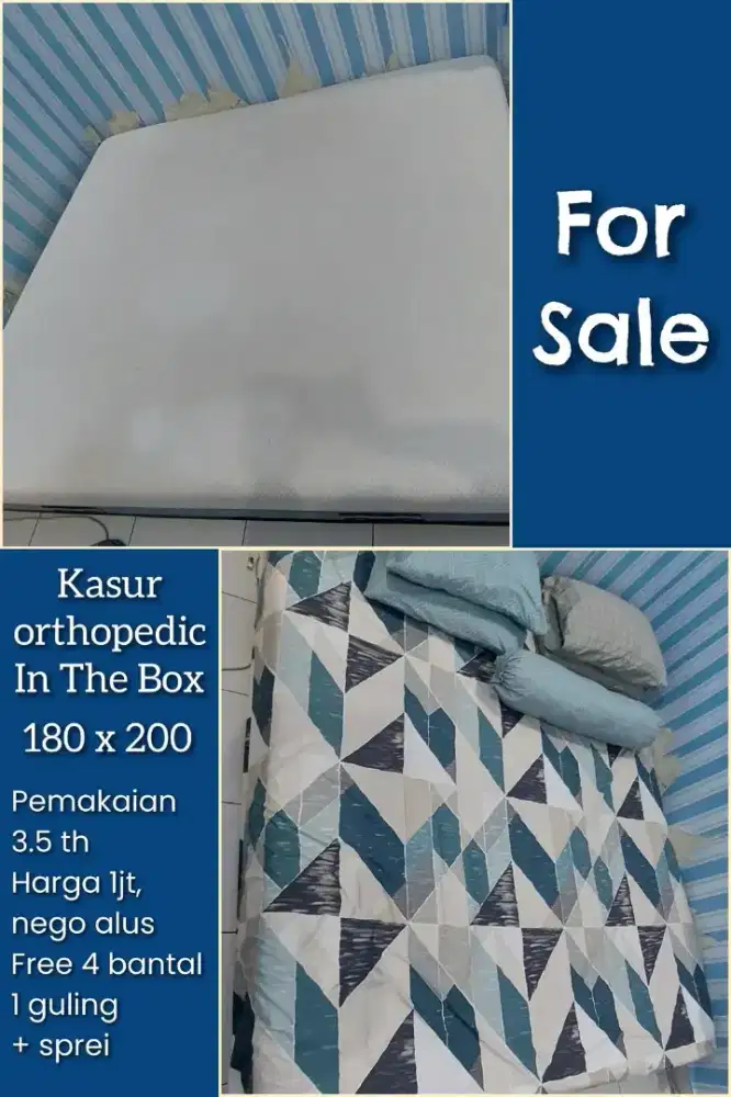[Second] Kasur In The Box Orthopedic 180 x 200