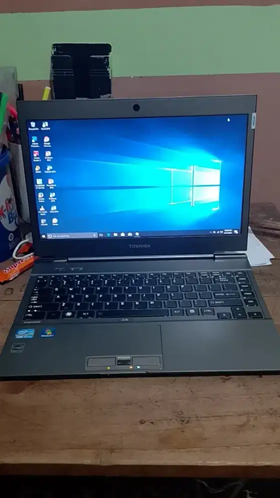 Laptop spek tinggi Toshiba Portege Core i7 gen2 Backlid Keyboard