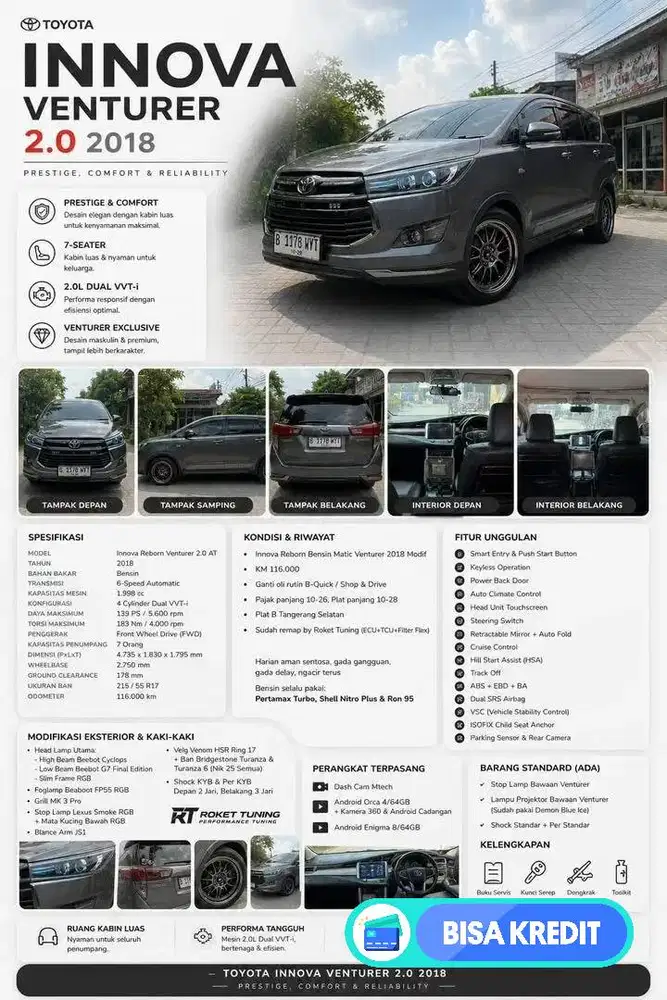 innova venturer 2018 modifikasi