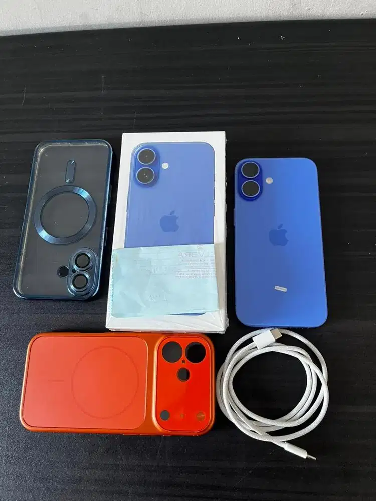 Iphone 16 8/128 ungu Garansi aktif lama Ibox
