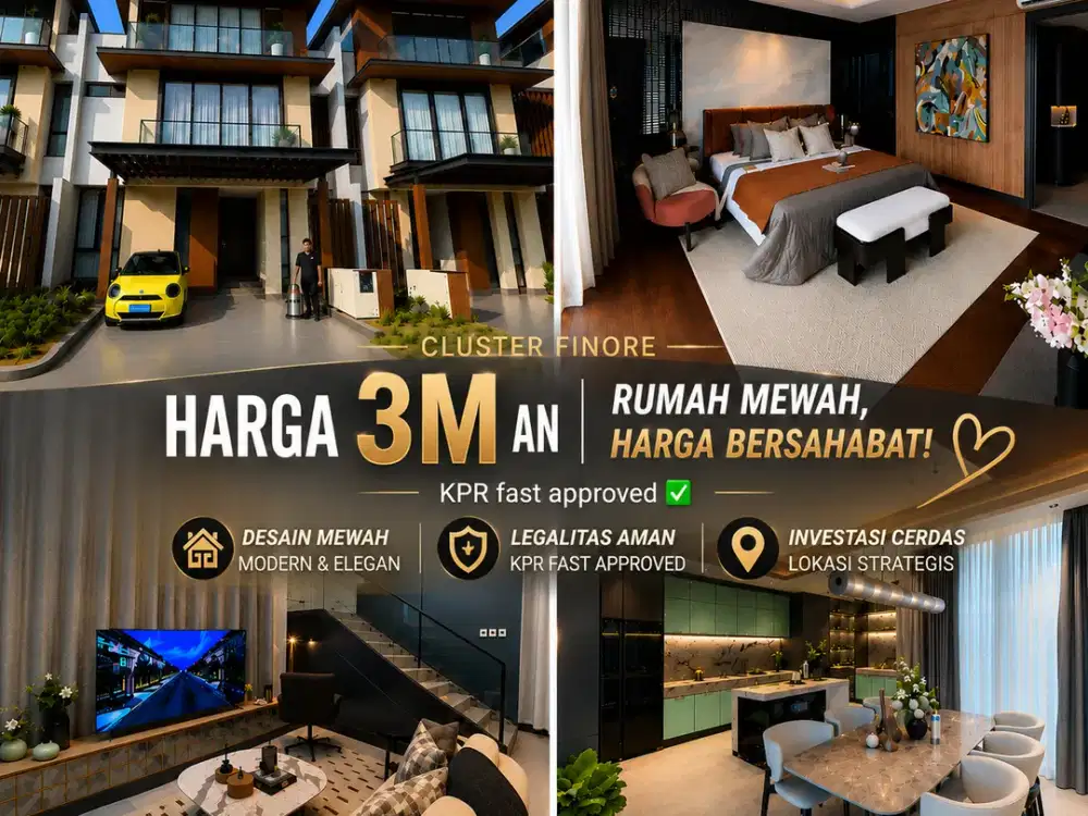 Hunian Mewah Modern Tropical di Finore Summarecon Gading Serpong