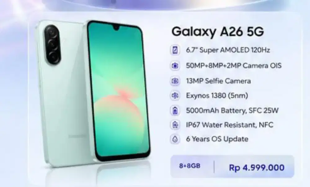 SAMSUNG GALAXY A26 5G
