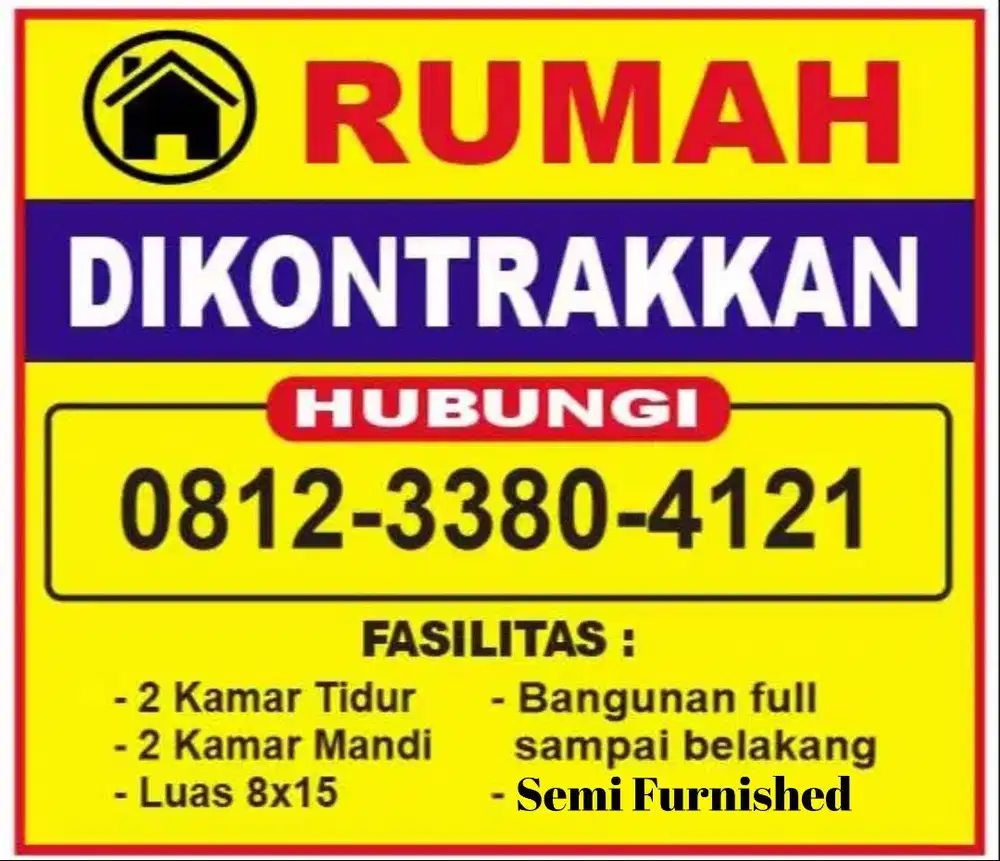 Disewakan Rumah ALAM JUANDA