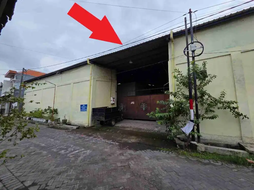 Dijual murah via lelang Gudang di karangtanjung candi Sidoarjo