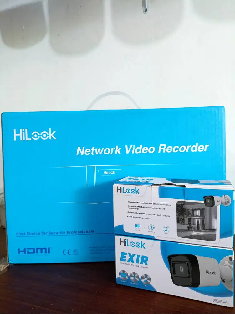 Kamera ipcam hilook 4ch hanya 4jt sudah free instalasi dan bergaransi