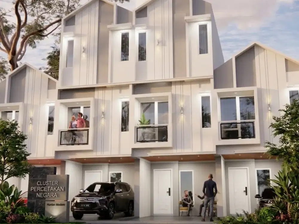 dijual Rumah Modern Minimalis di percetakan negara Xl, Jakarta pusat