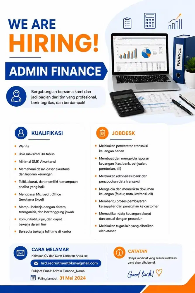 Admin Finance & Accounting