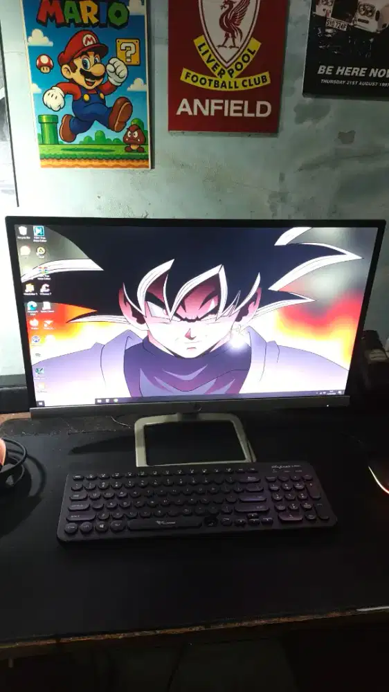 Monitor slim 23inch IPS merk HP 23es