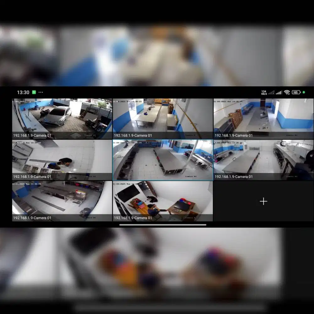 Cctv kamera jernih,audio dan hd mudah di pantai jarak jauh