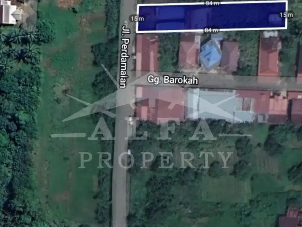 Jual Cepat Tanah dan Toko Bangunan Kawasan Pemukiman Padat