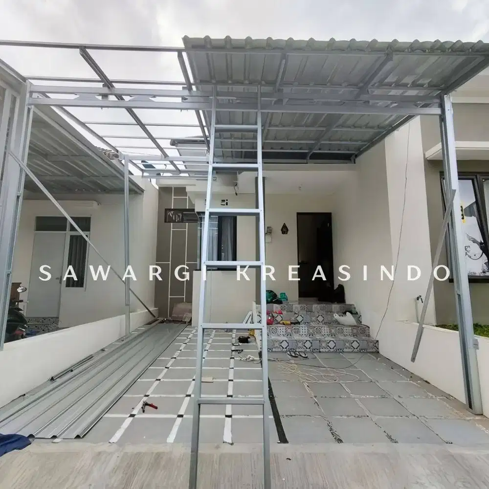 Menerima Pasang Atap Kanopi Alderon,Spandex,Solarflat Sawargi Kreasind
