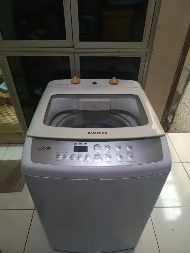 MESIN CUCI MERK SAMSUNG 1TABUNG UDAH MANUAL NORMAL
