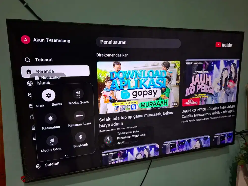 Samsung smart tv 43 inch 43UE100F crystal UHD