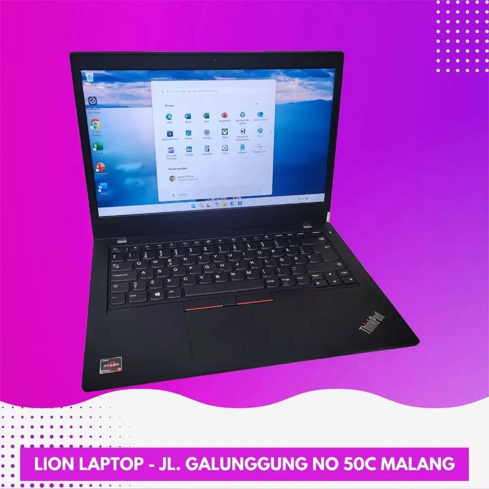 Gaming/Editing AMD Ryzen 5 PRO 8/256 MULUS Lenovo Thinkpad L14 [11|05]