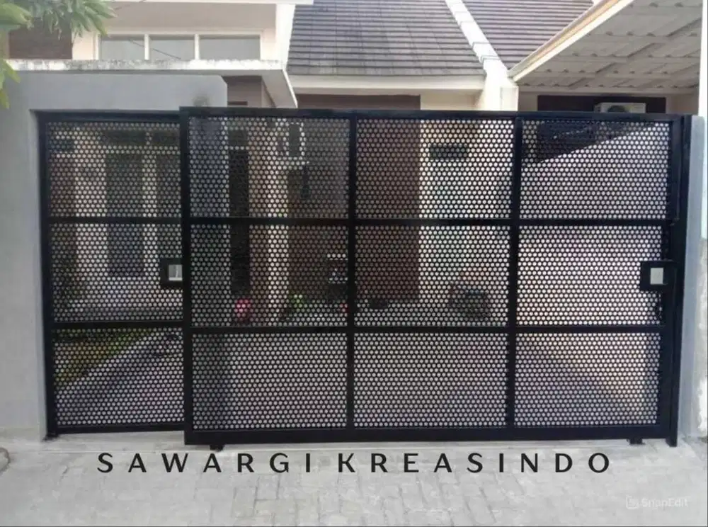 Bengkel las pagar besi murah, model beragam | sawargi kreasindo