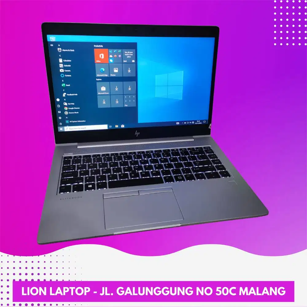 FUll Aluminium Body Core i7 gen 8 8/256 HP Elitebook 840 G6 [11|05]