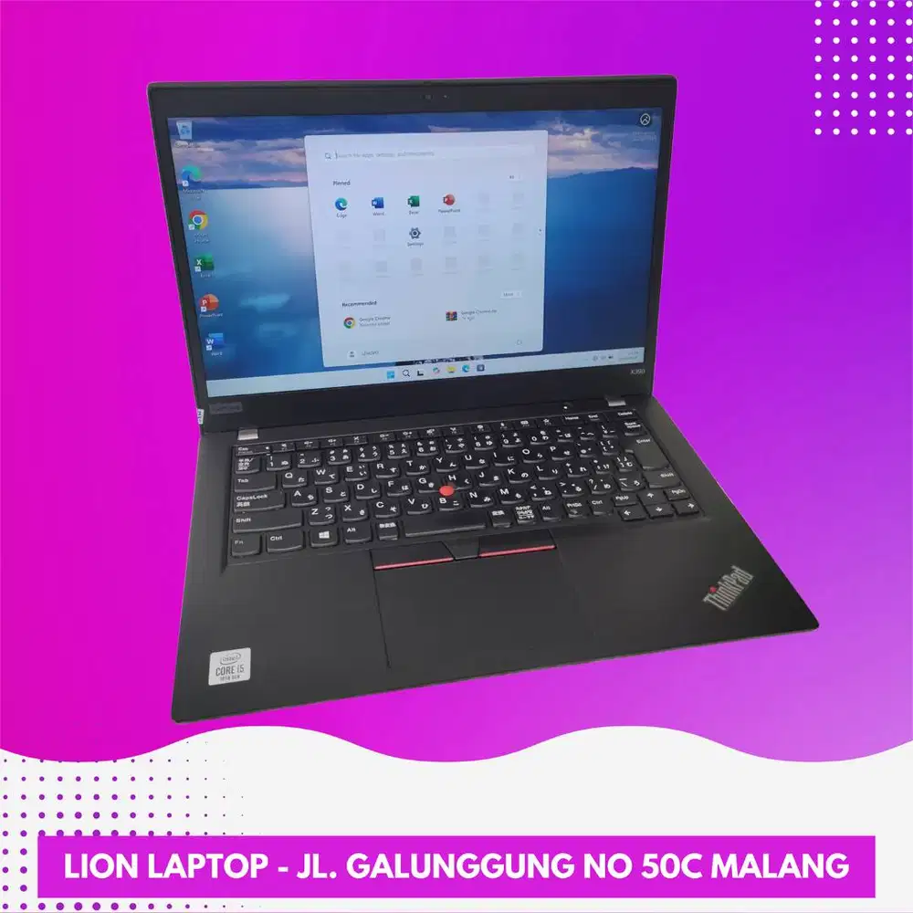 i5 GEN 10 Murah RAM 8GB Lenovo Thinkpad X390 [11|05]