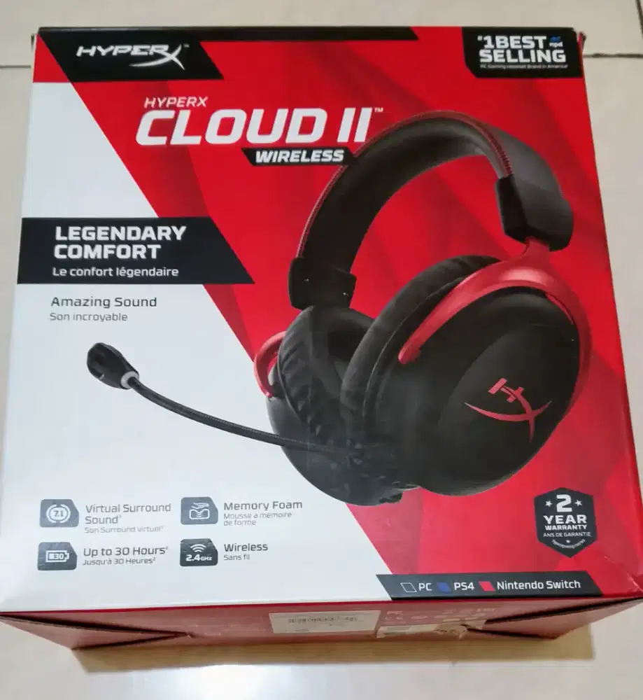 Headset Hyperx Cloud 2 Wireless