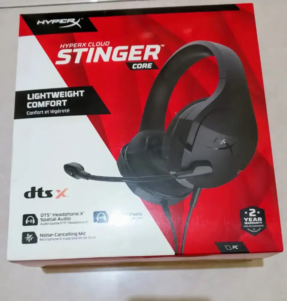 Headset Hyperx Cloud Stinger kabel