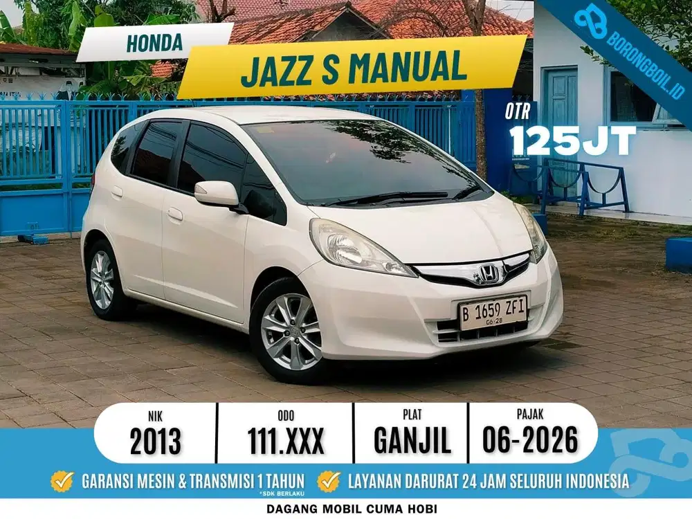 JAZZ S MANUAL 2013 PUTIH FAVORIT