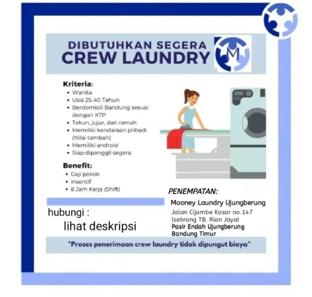 Loker crew laundry