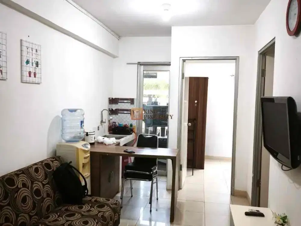 Tinggal Selangkah ke Mall! Apartemen Green Bay Pluit Greenbay Disewa 2br 38M² Full Furnish Siap Huni