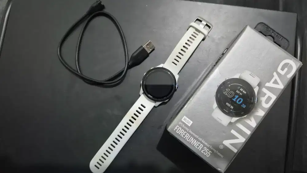 GARMIN Forerunner 255 Music - Whitestone 46mm