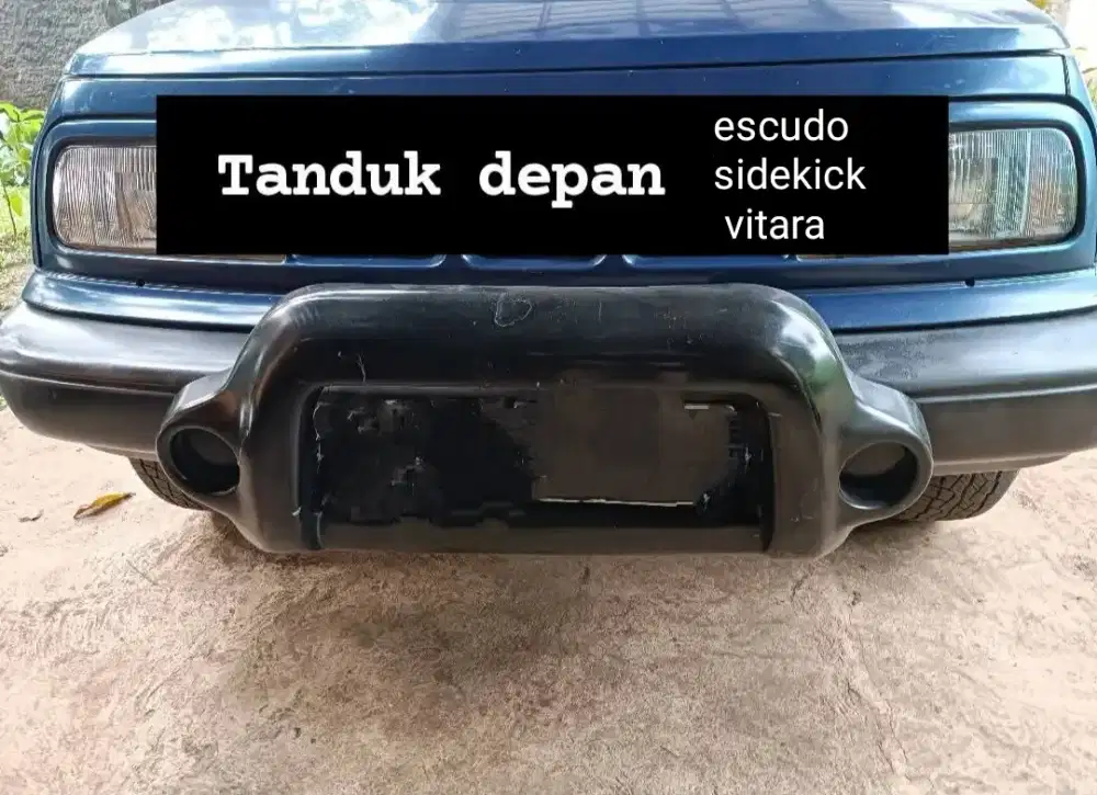 Bemper tanduk depan ex suzuki escudo sidekick vitara di Parung Bogor