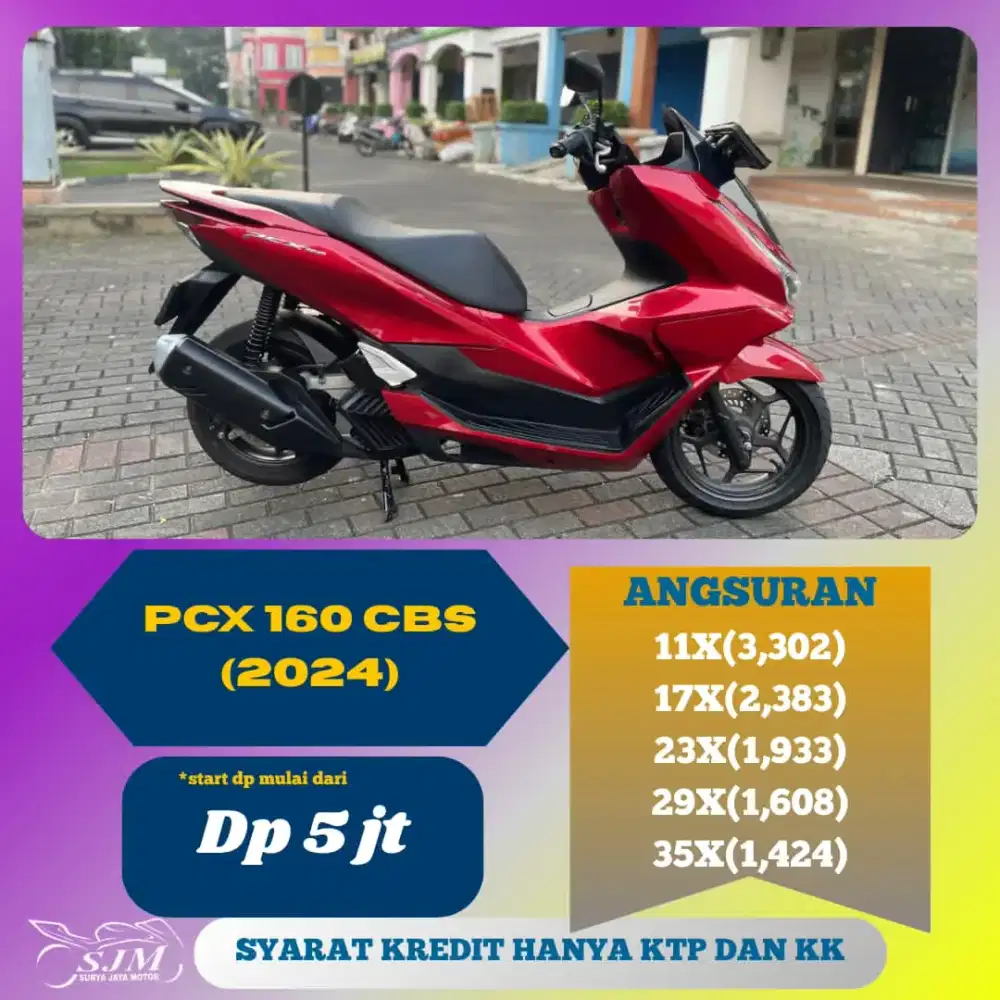 PCX 160 CBS 2025 Pajak Panjang