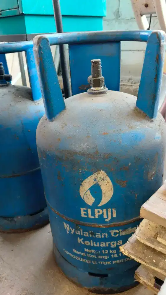 Gas Biru Bekas Baik Aman Tidak Bocor